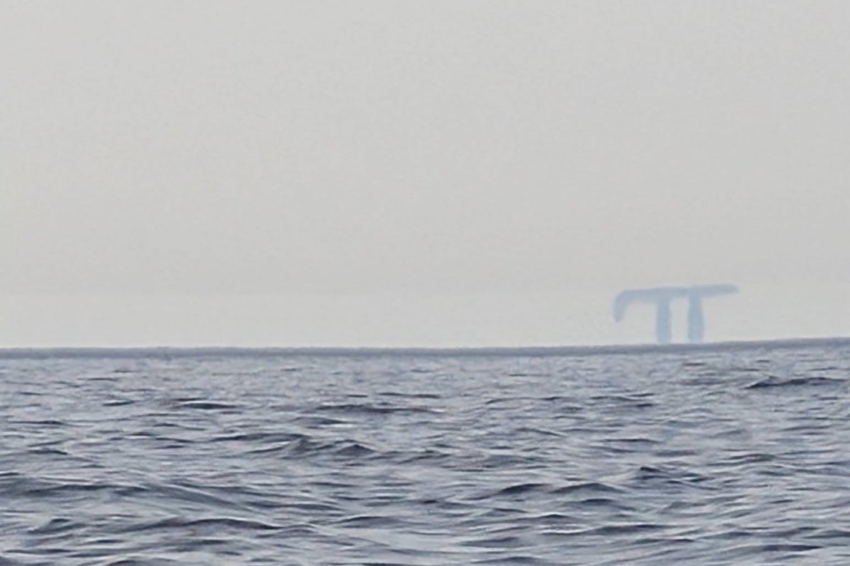 Britons left baffled after rare 'Fata Morgana' mirage spotted off Cornish coast