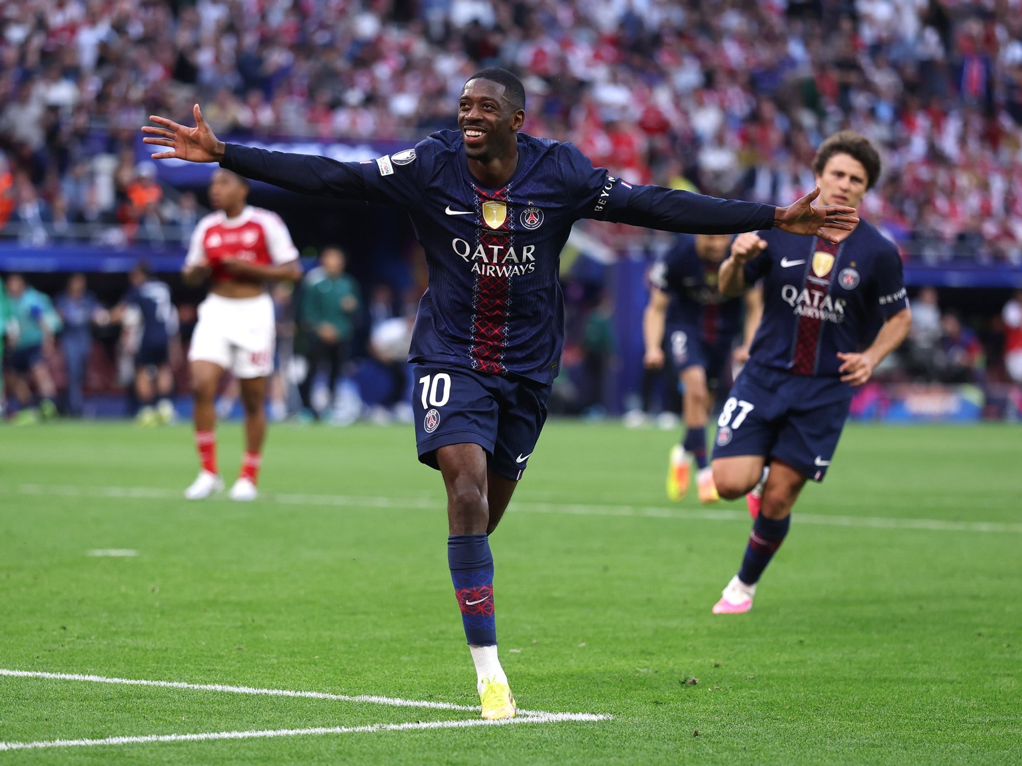 PSG win Champions League for second year in a row after beating Arsenal in tense penalty shootout