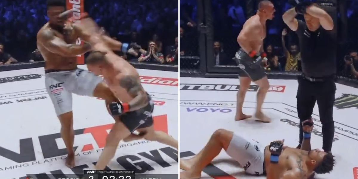 Former NFL star convicted of domestic abuse goes viral after getting knocked out in MMA clash Former NFL star convicted of domestic abuse goes viral after getting knocked out in MMA clash