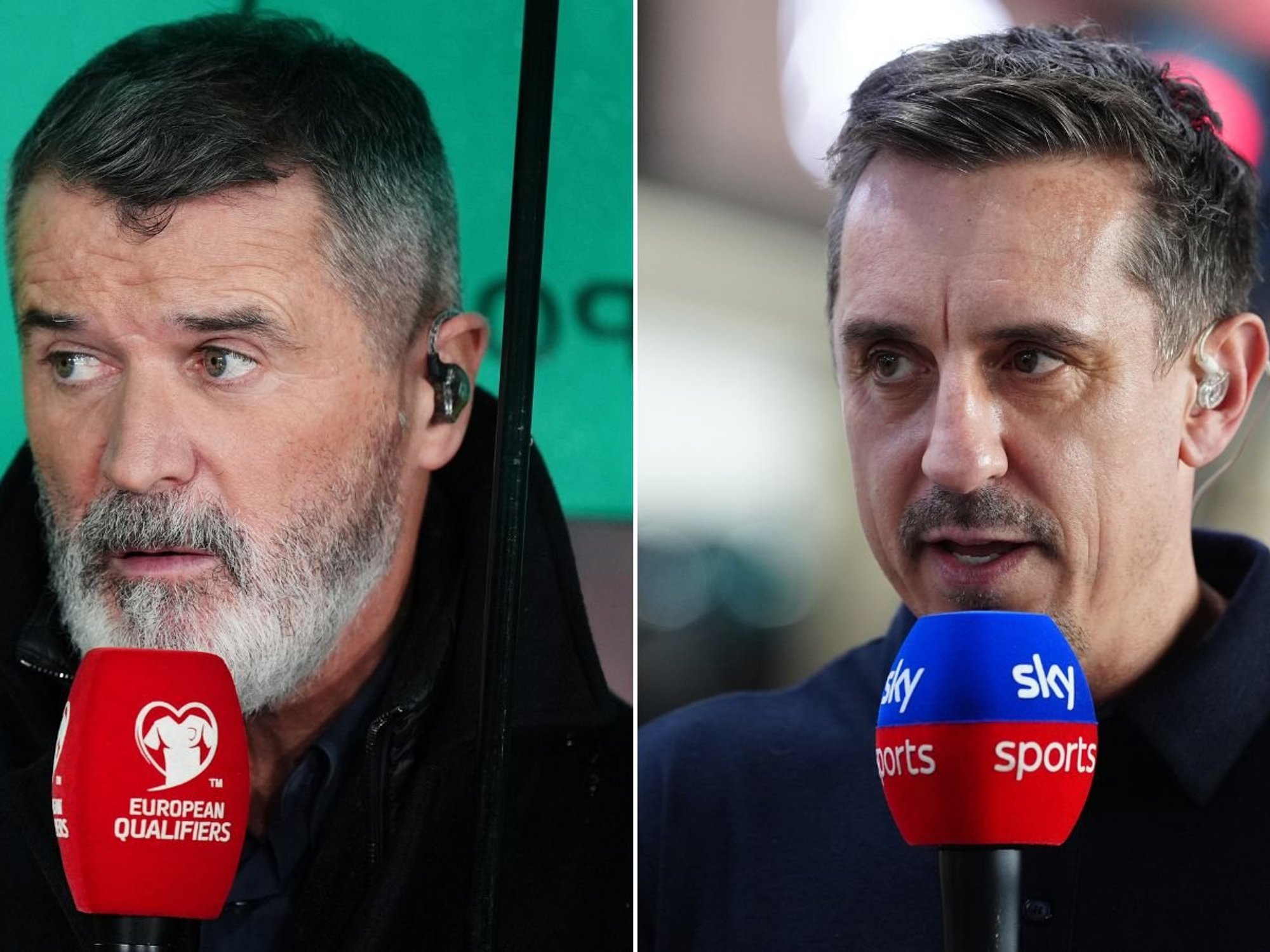 Roy Keane and Gary Neville explain England concerns as World Cup nears