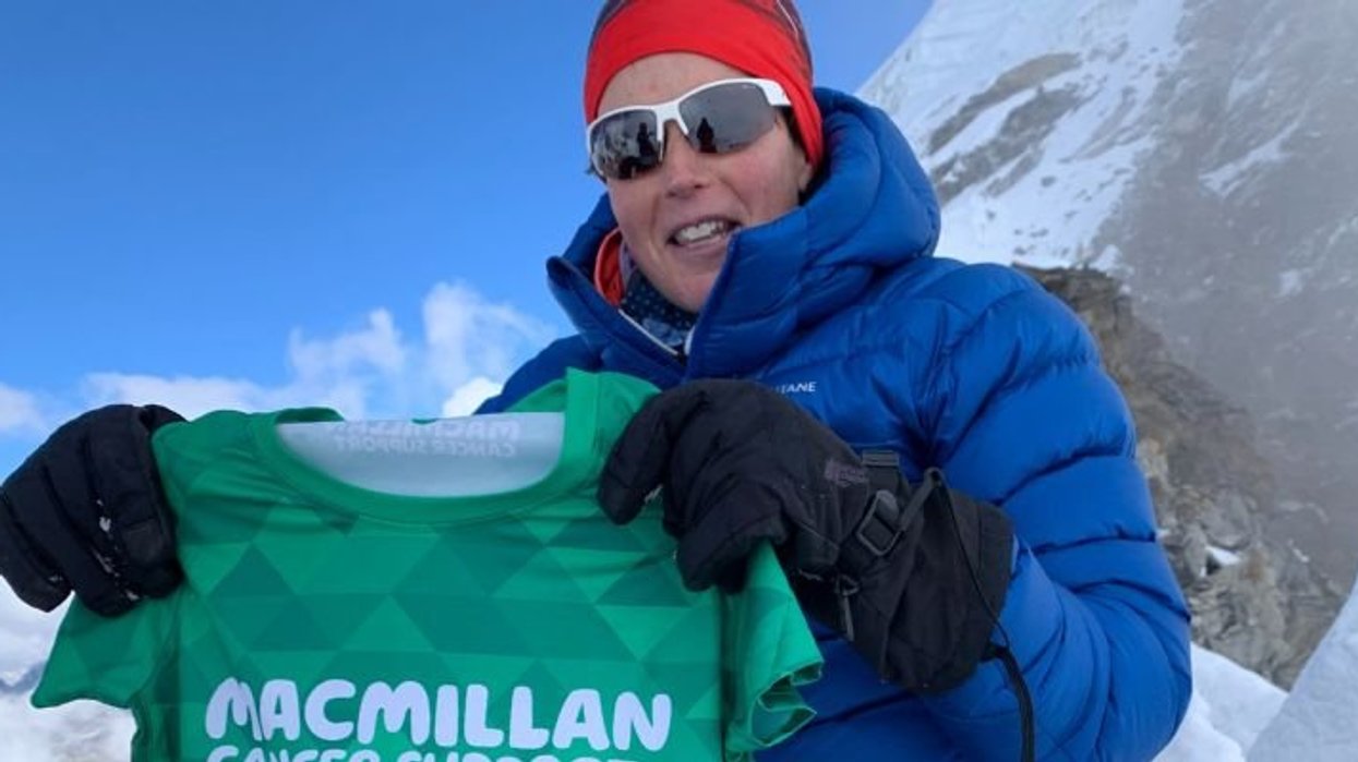 University professor becomes first woman with incurable cancer to summit Everest