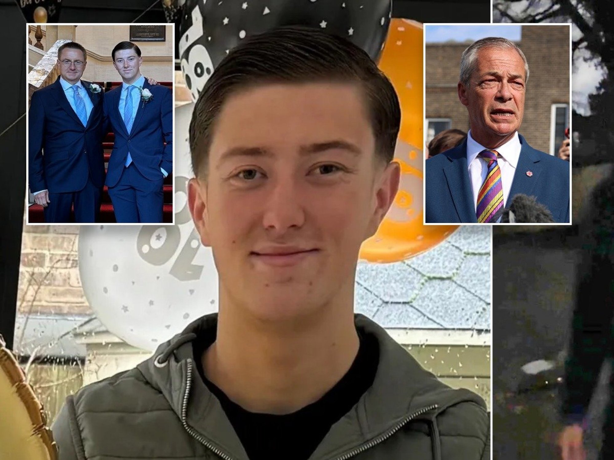 Nigel Farage declares ‘white lives matter too’ after police release shocking footage of Henry Now...