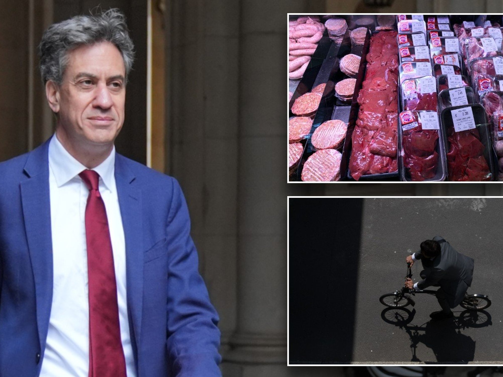 Britons told they will have to 'cycle more and eat less meat' to hit Net Zero targets