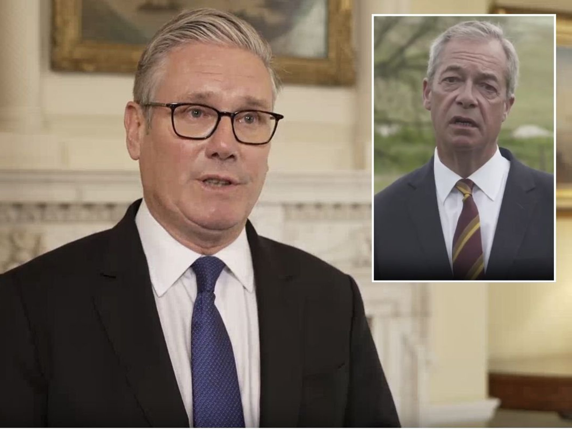 Keir Starmer accuses Nigel Farage of 'whipping up division' with Henry Nowak two-tier policing outrage