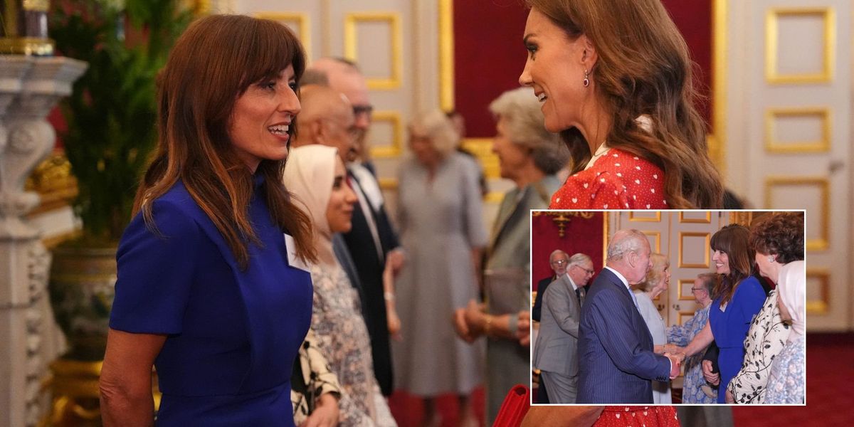 Davina McCall meets King Charles, Queen Camilla and Catherine at St James’s Palace reception Davina McCall meets King Charles, Queen Camilla and Catherine at St James’s Palace reception
