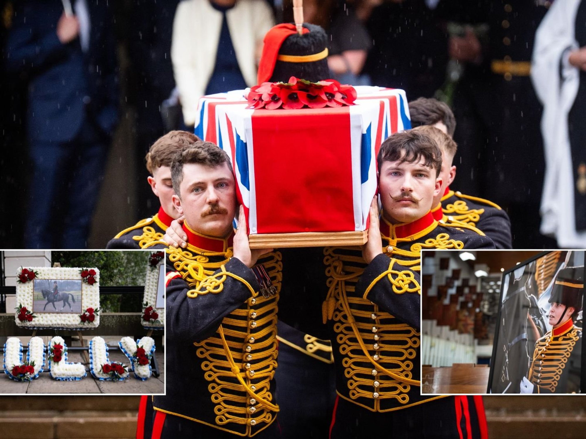King's Troops hold funeral for soldier who died at Royal Windsor Horse Show