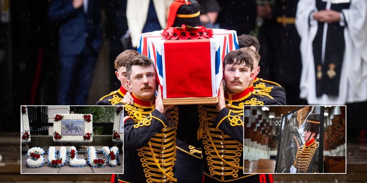 King’s Troops hold funeral for soldier who died at Royal Windsor Horse Show King’s Troops hold funeral for soldier who died at Royal Windsor Horse Show