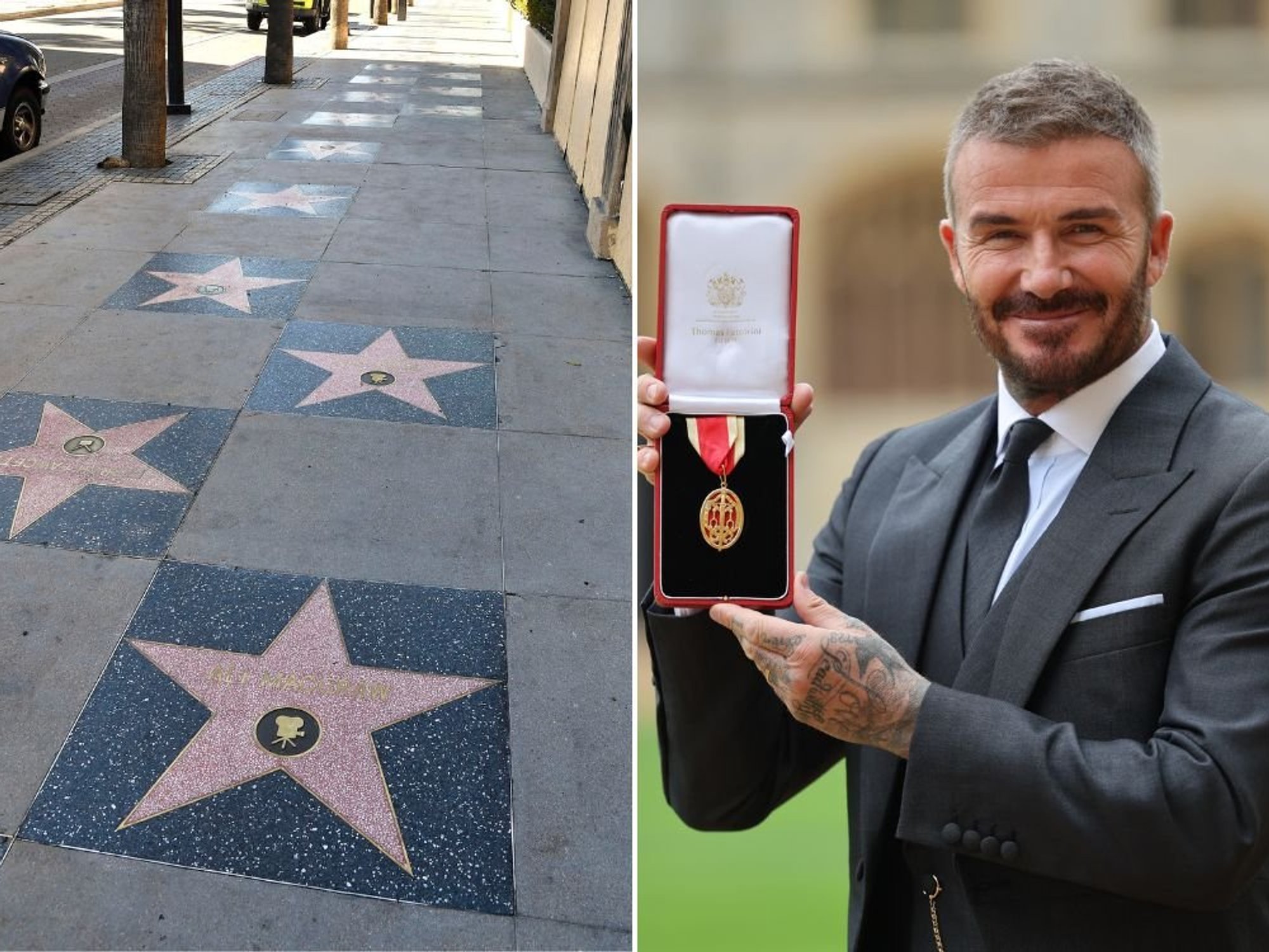 David Beckham's Hollywood Walk of Fame honour leaves film fans bewildered as they fume over 'absu...