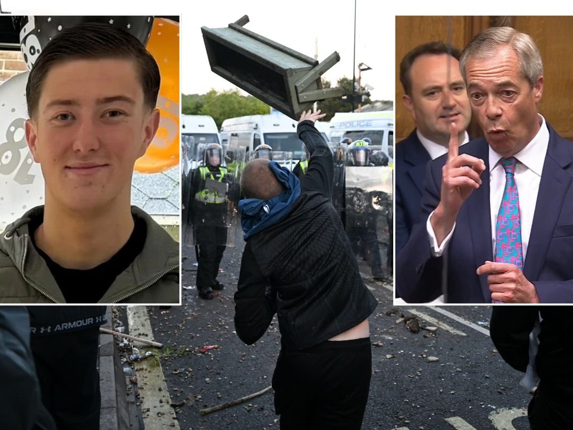 Nigel Farage fears 'division will get far worse' after Henry Nowak murder as he warns of growing anger