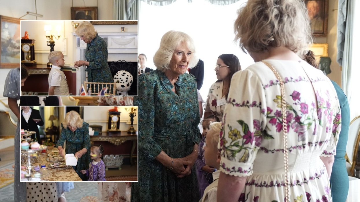 Queen Camilla hosts tea party for seriously ill children as families laud 'incredible opportunity'