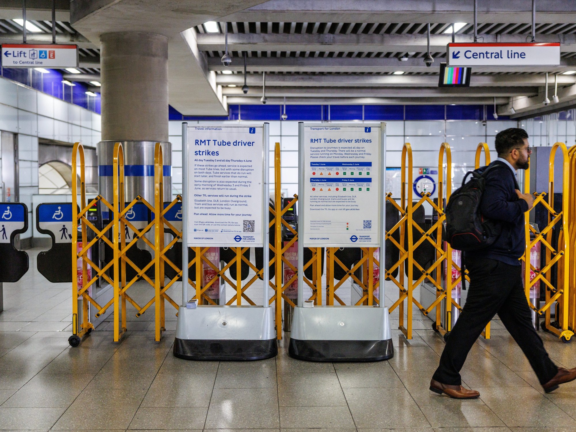 London braces for second major walkout in a week as capital gripped by travel misery