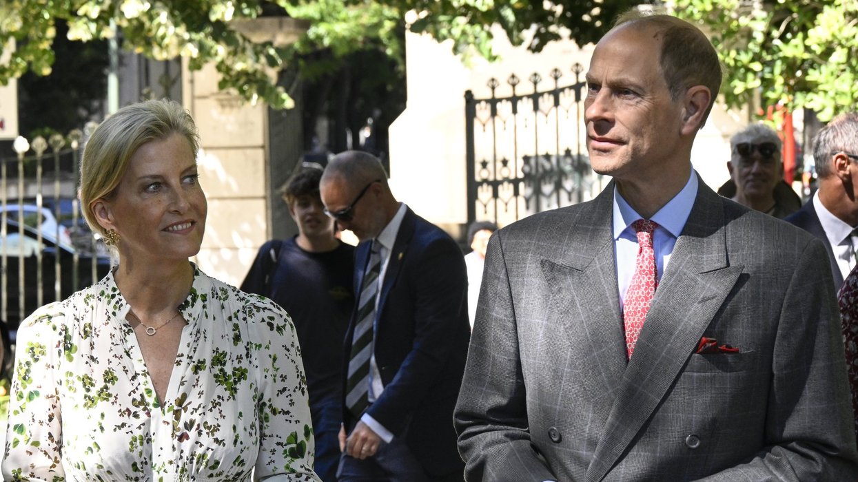 Prince Edward and Sophie end three-day international tour with traditional ceremony in Portugal