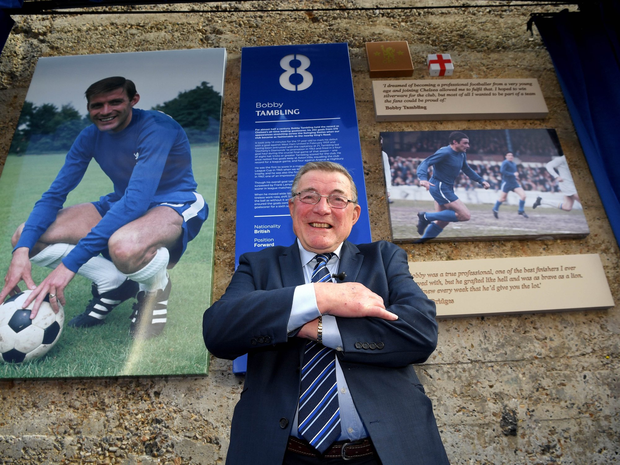 Chelsea icon Bobby Tambling dies aged 84 as tributes pour in for 'a true Chelsea legend'