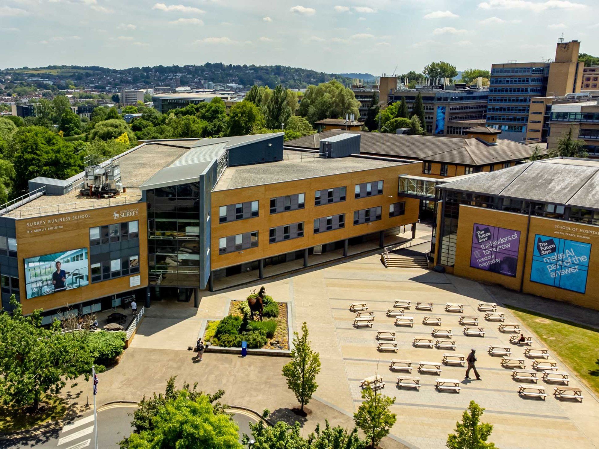Surrey university plunged into terror as Saudi ex-student 'shoots man with crossbow'