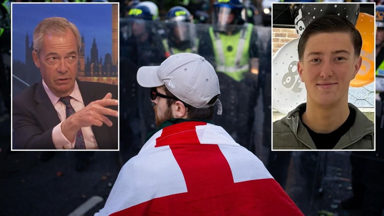 Nigel Farage condemns violence at Henry Nowak protest before defending 'cold rage' remarks