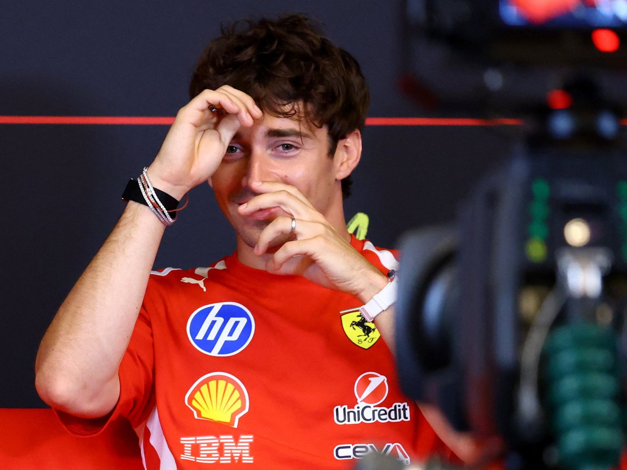 Ferrari's Charles Leclerc admits to 'conversations' with F1 rivals before contract decision