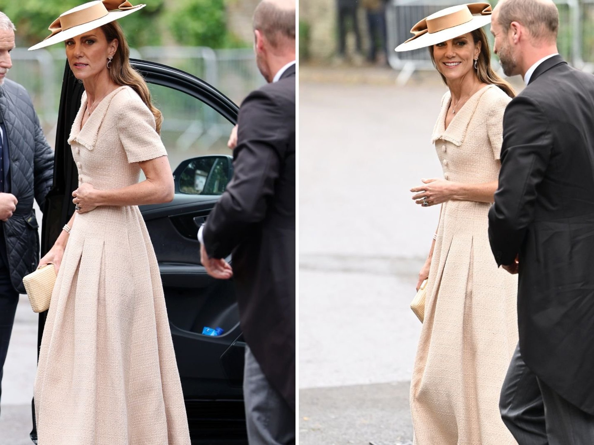 Princess of Wales stuns as she joins Prince William and Royal Family for Peter Phillips’ wedding ceremony