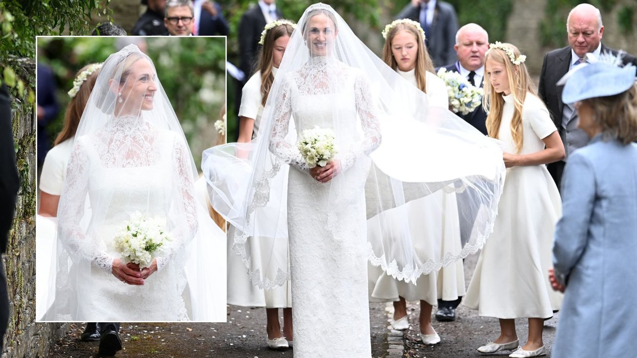 Harriet Sperling displays touching tribute to late Queen Elizabeth II during wedding ceremony with Peter Phillips