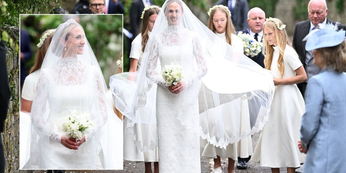 Harriet Sperling displays touching tribute to late Queen Elizabeth II during wedding ceremony Harriet Sperling displays touching tribute to late Queen Elizabeth II during wedding ceremony