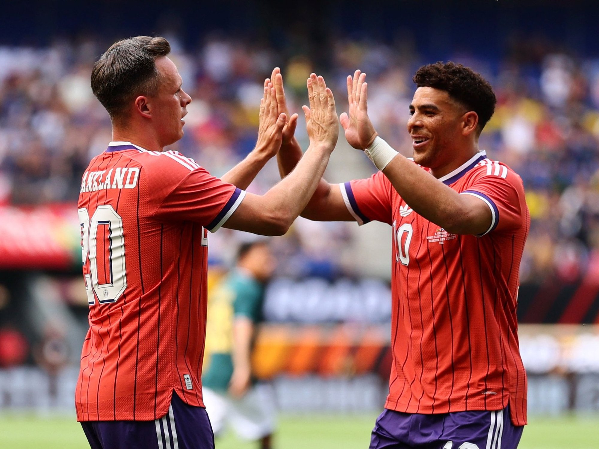Scotland fans say 'give us World Cup trophy now' after pulsating first half vs Bolivia