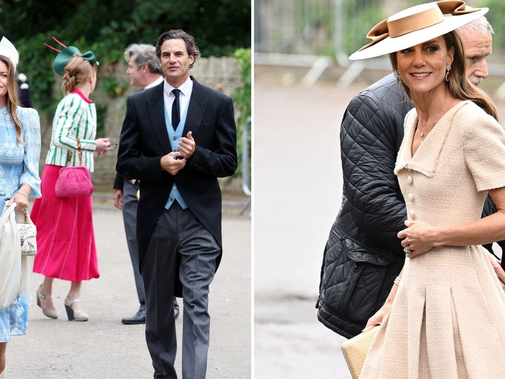 Catherine reunites with ex-boyfriend in an awkward wedding moment