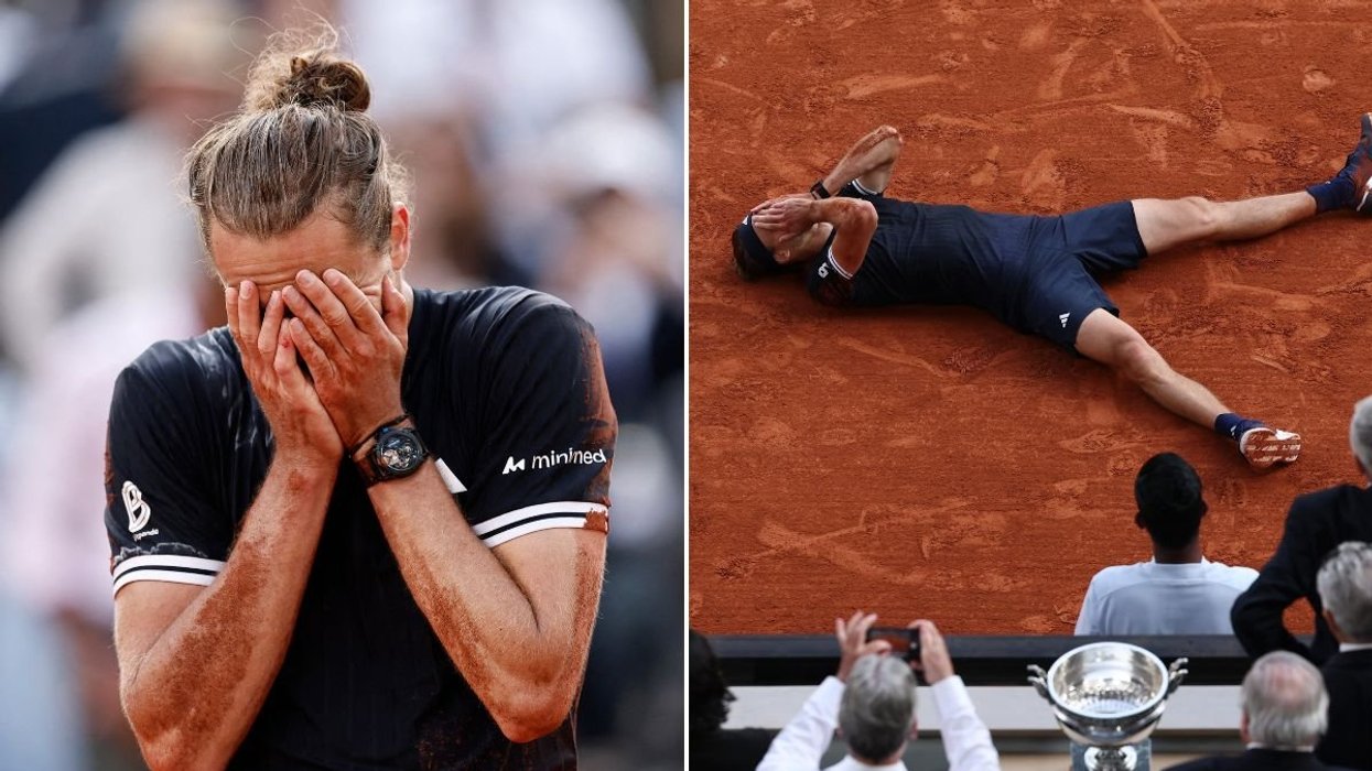 Alexander Zverev breaks down in tears after French Open victory ends Grand Slam hoodoo in epic final