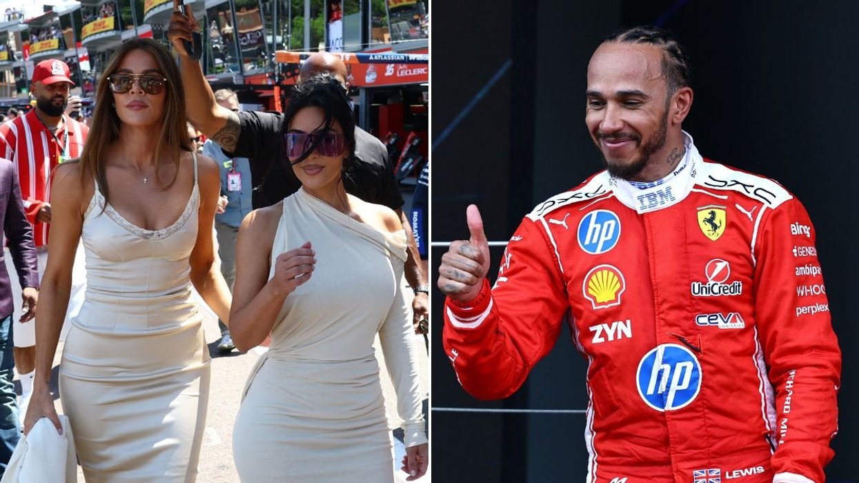 Lewis Hamilton makes Kim Kardashian admission after podium finish at Monaco Grand Prix