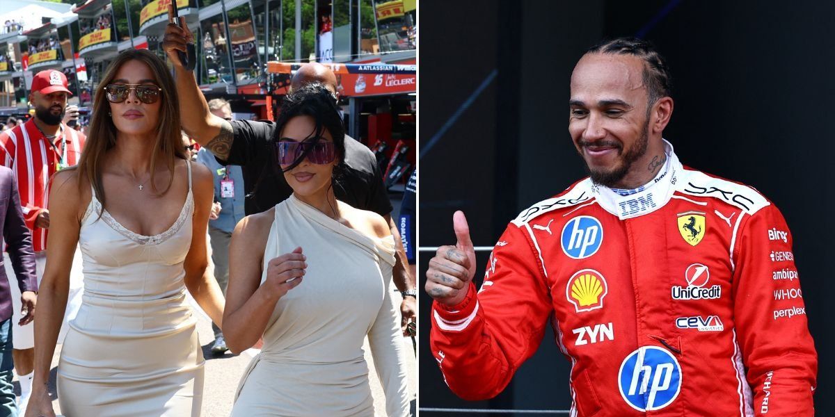 Lewis Hamilton makes Kim Kardashian admission after podium finish at Monaco Grand Prix Lewis Hamilton makes Kim Kardashian admission after podium finish at Monaco Grand Prix