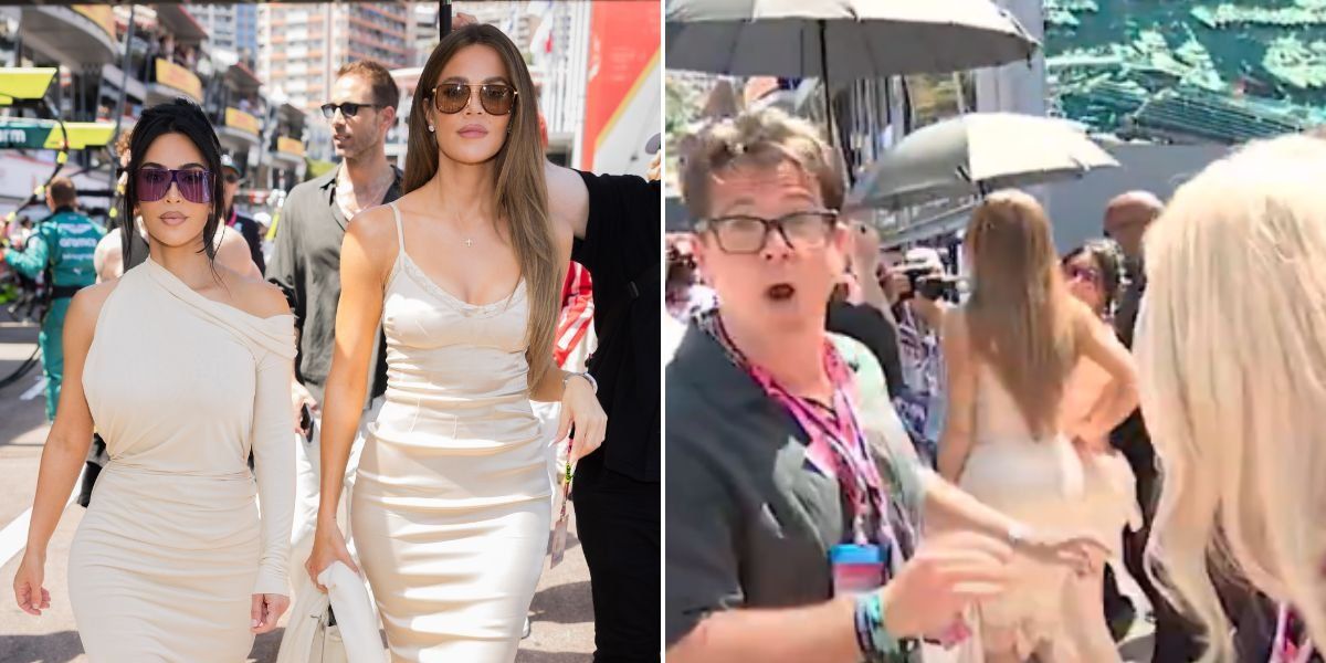 Holly Willoughby and Michael McIntyre barged over in awkward F1 moment as Kardashians’ team pushes by Holly Willoughby and Michael McIntyre barged over in awkward F1 moment as Kardashians’ team pushes by
