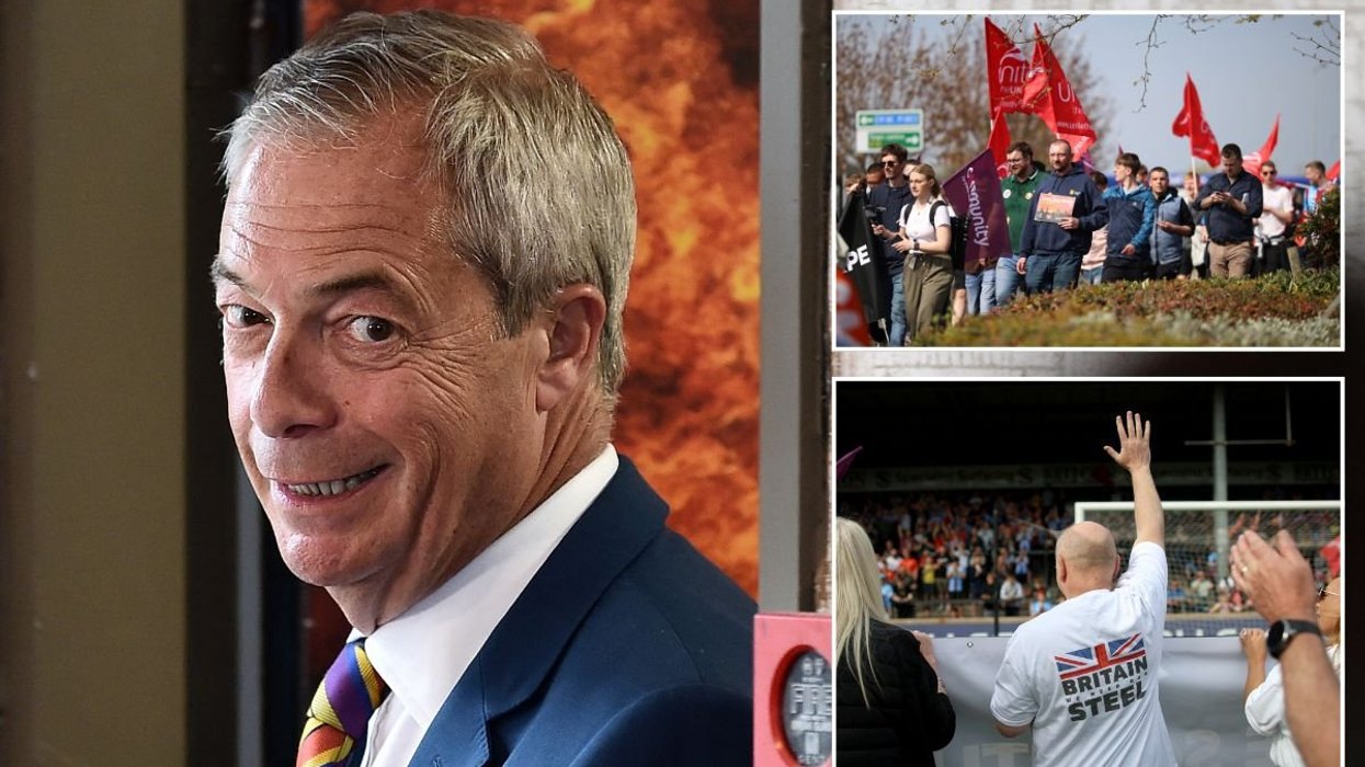 Nigel Farage issues appeal to 'patriotic working-class' as Reform extends olive branch to trade unions