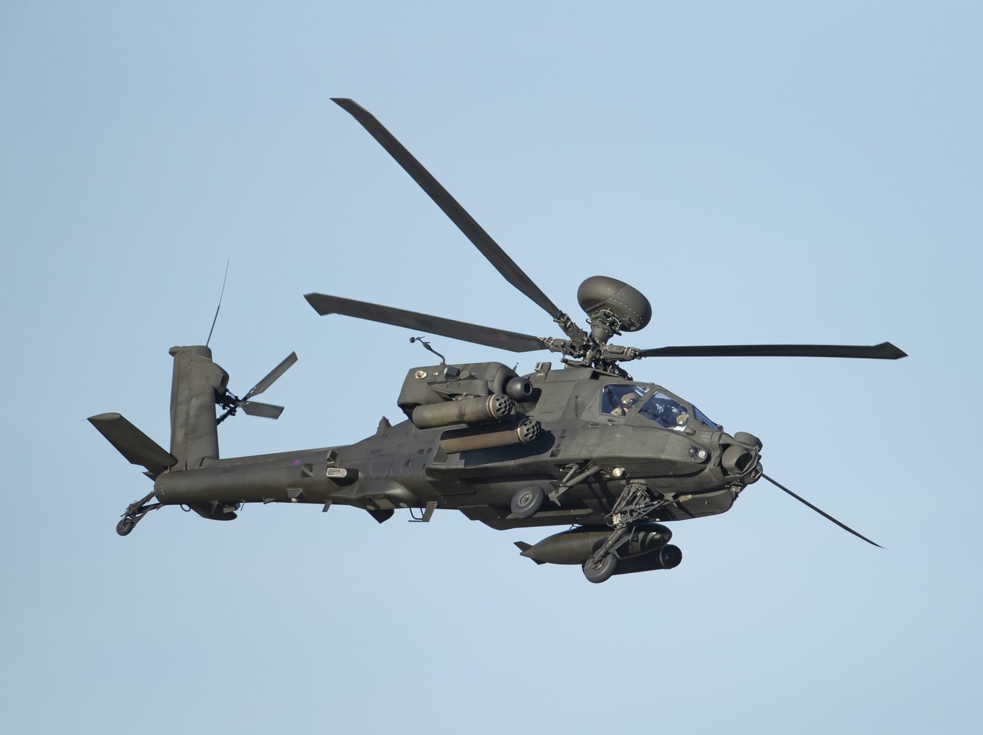 US Army helicopter goes down near Strait of Hormuz as two crew members rescued