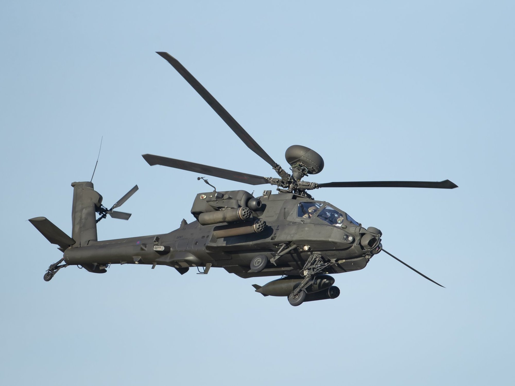 US Army helicopter goes down near Strait of Hormuz as two crew members rescued