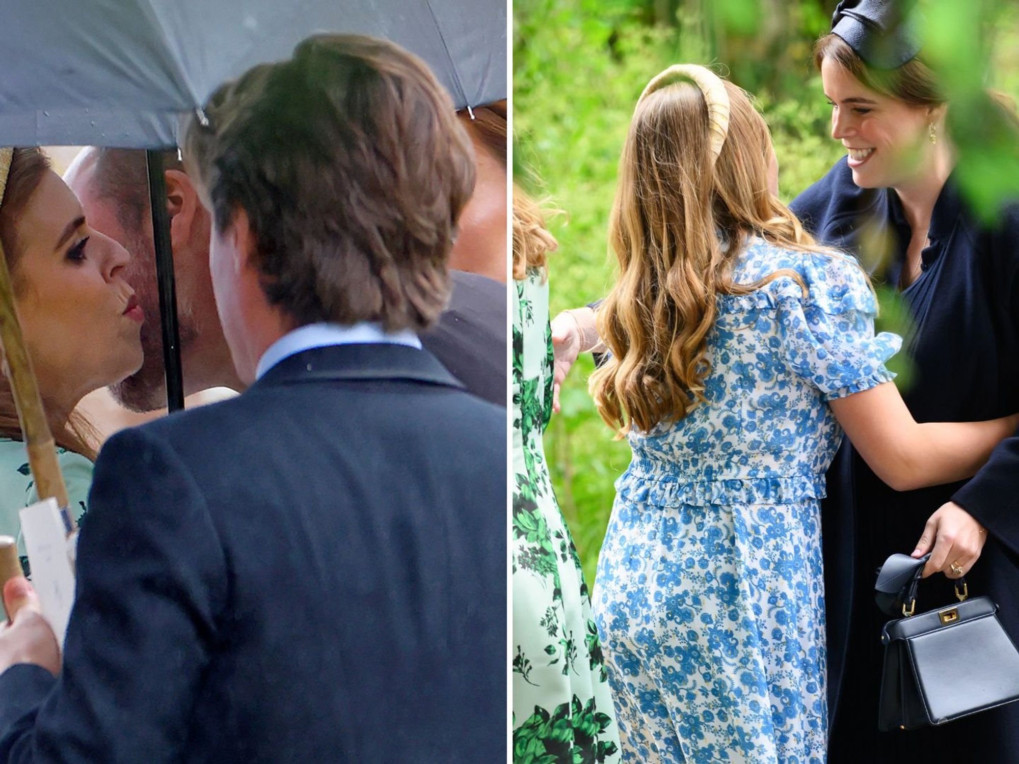 Beatrice and Eugenie's telling appearance at Peter Phillips's wedding despite 'storm' surrounding them