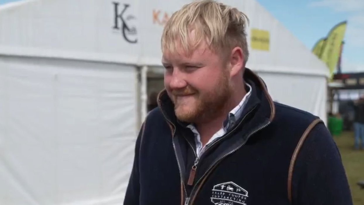 Kaleb Cooper shares exciting farming announcement with GB News