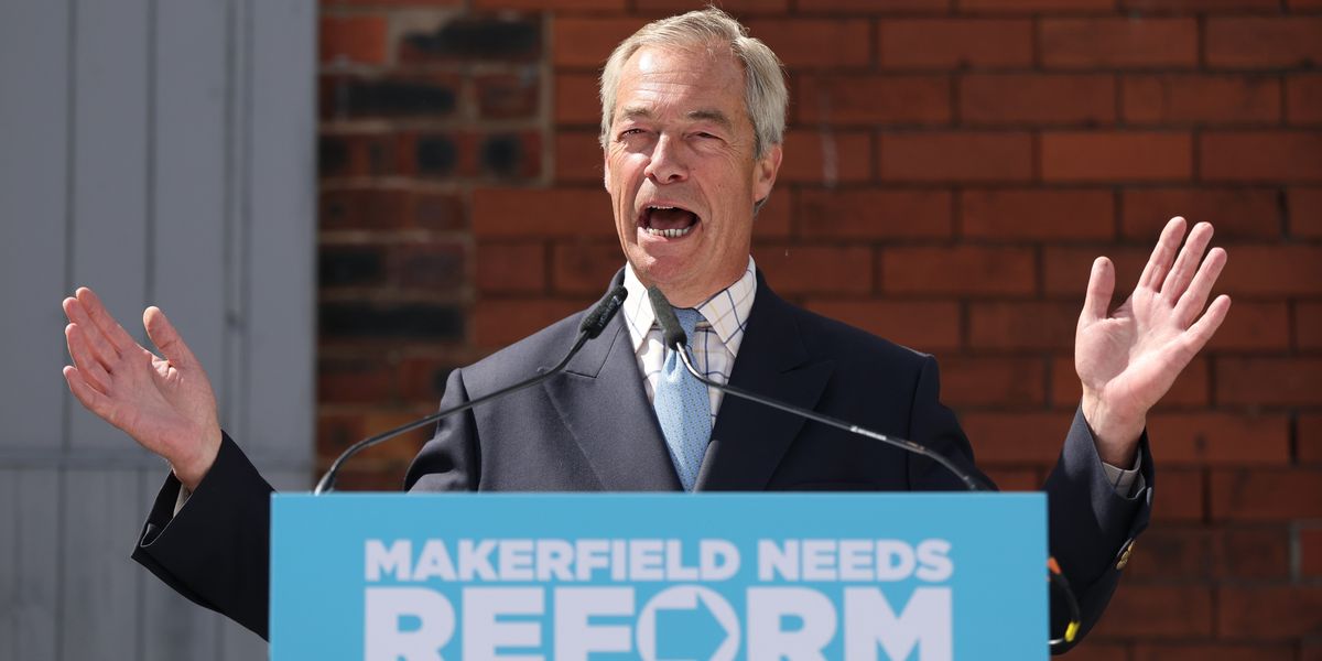 Nigel Farage warns Restore voters risk handing 'most left-wing PM of modern times' keys to No10