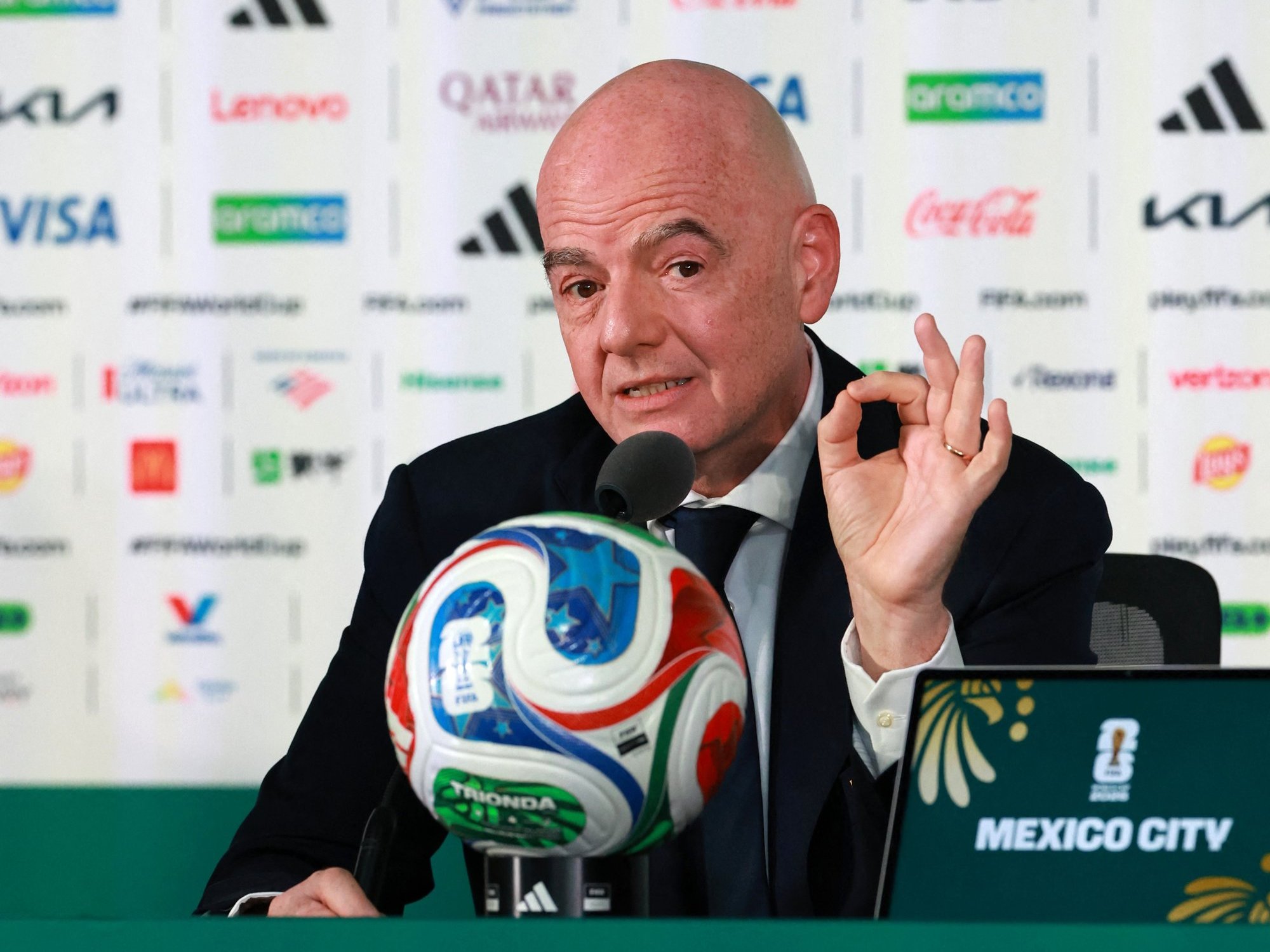 FIFA chief Gianni Infantino speaks out on Somali referee debacle: 'Chill and relax'