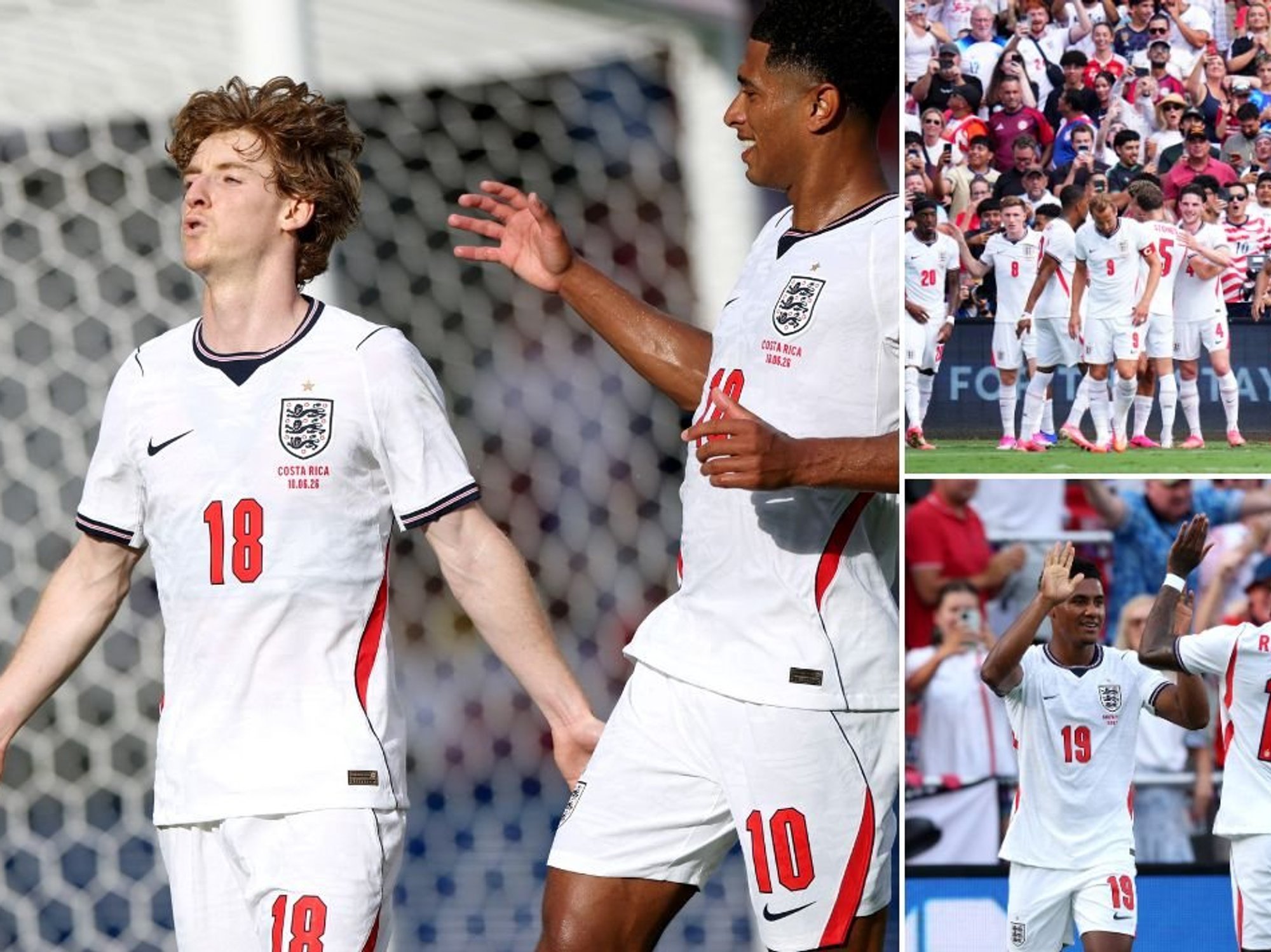 England send warning to World Cup rivals with professional victory over Costa Rica