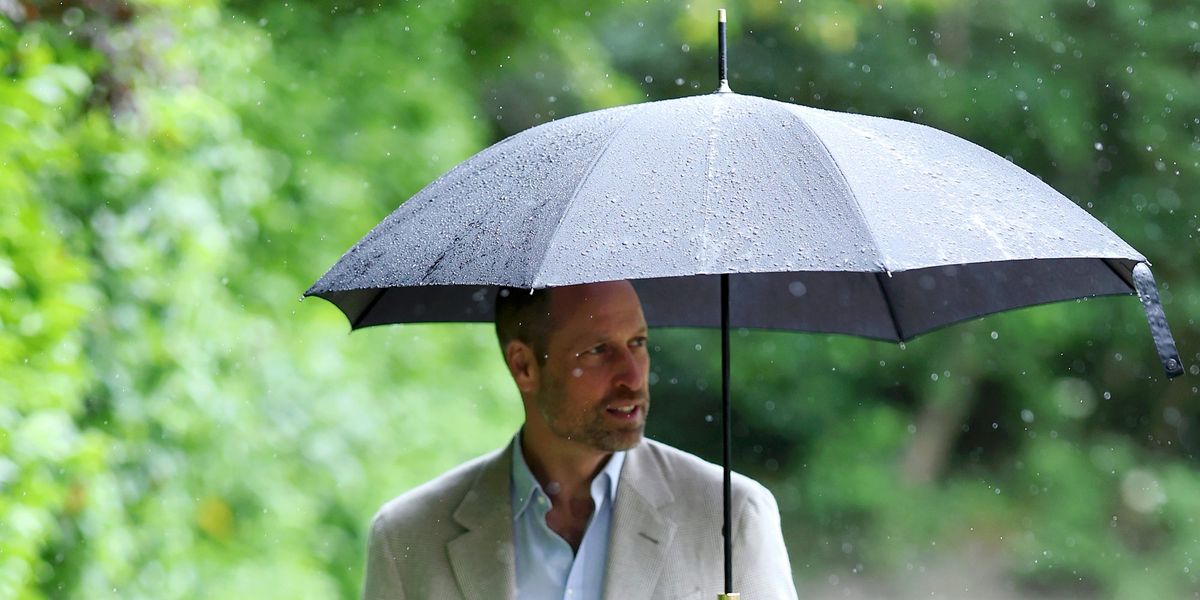 Prince William braves the rain to shine spotlight on projects funded by his and Catherine’s foundation Prince William braves the rain to shine spotlight on projects funded by his and Catherine’s foundation