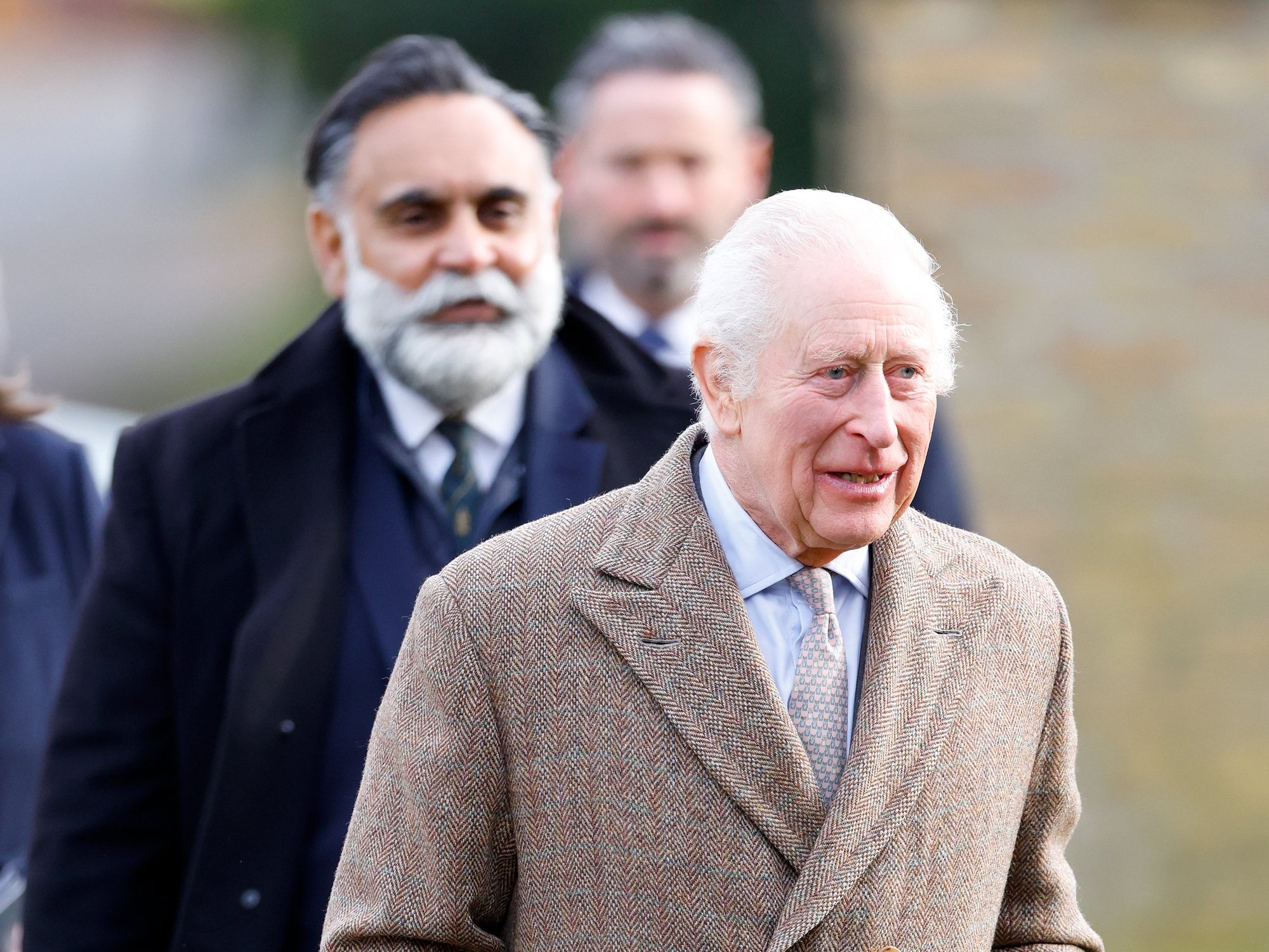 King Charles bids farewell to his head of security