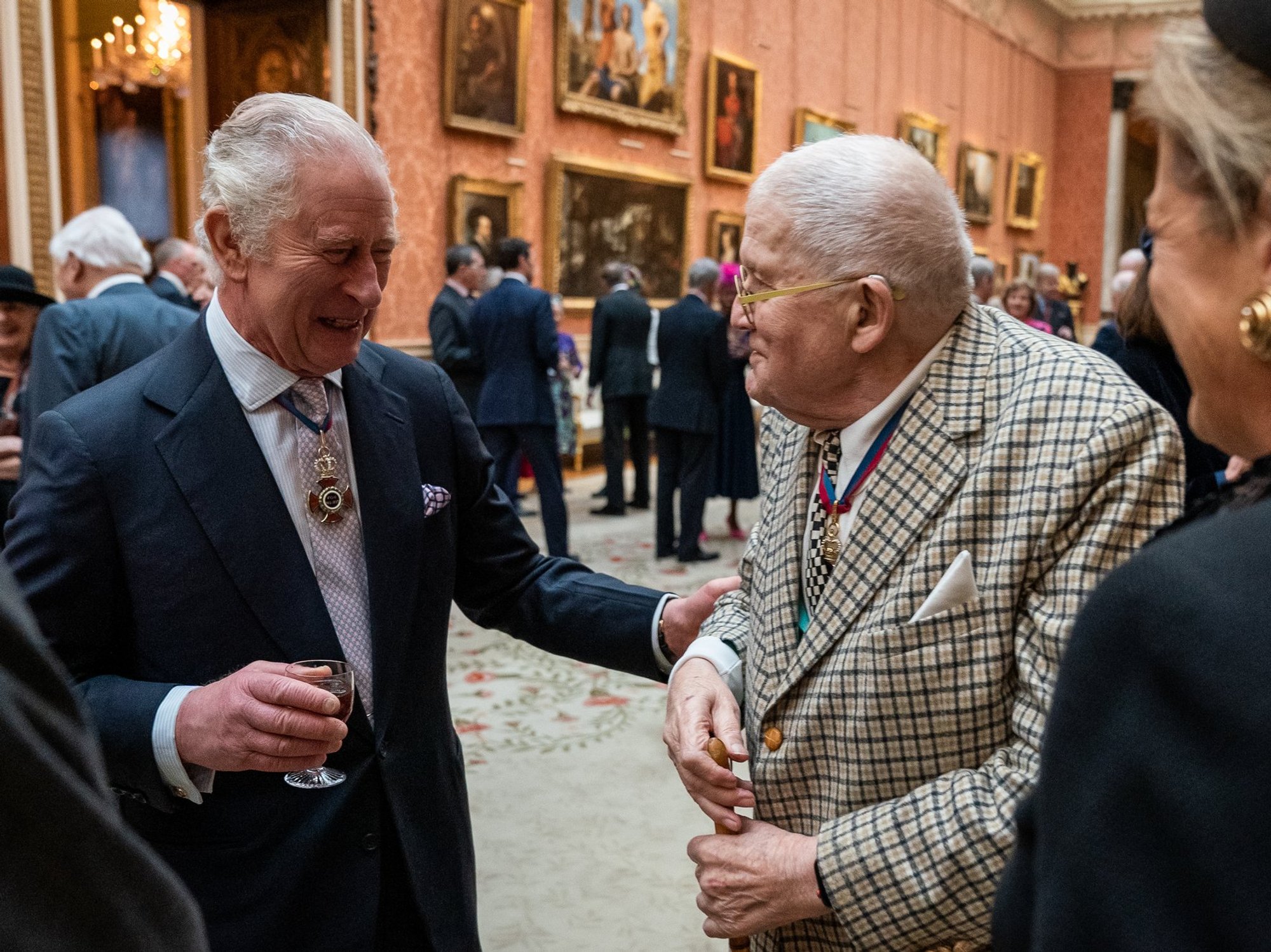 King Charles left 'greatly saddened' by death of great friend David Hockney
