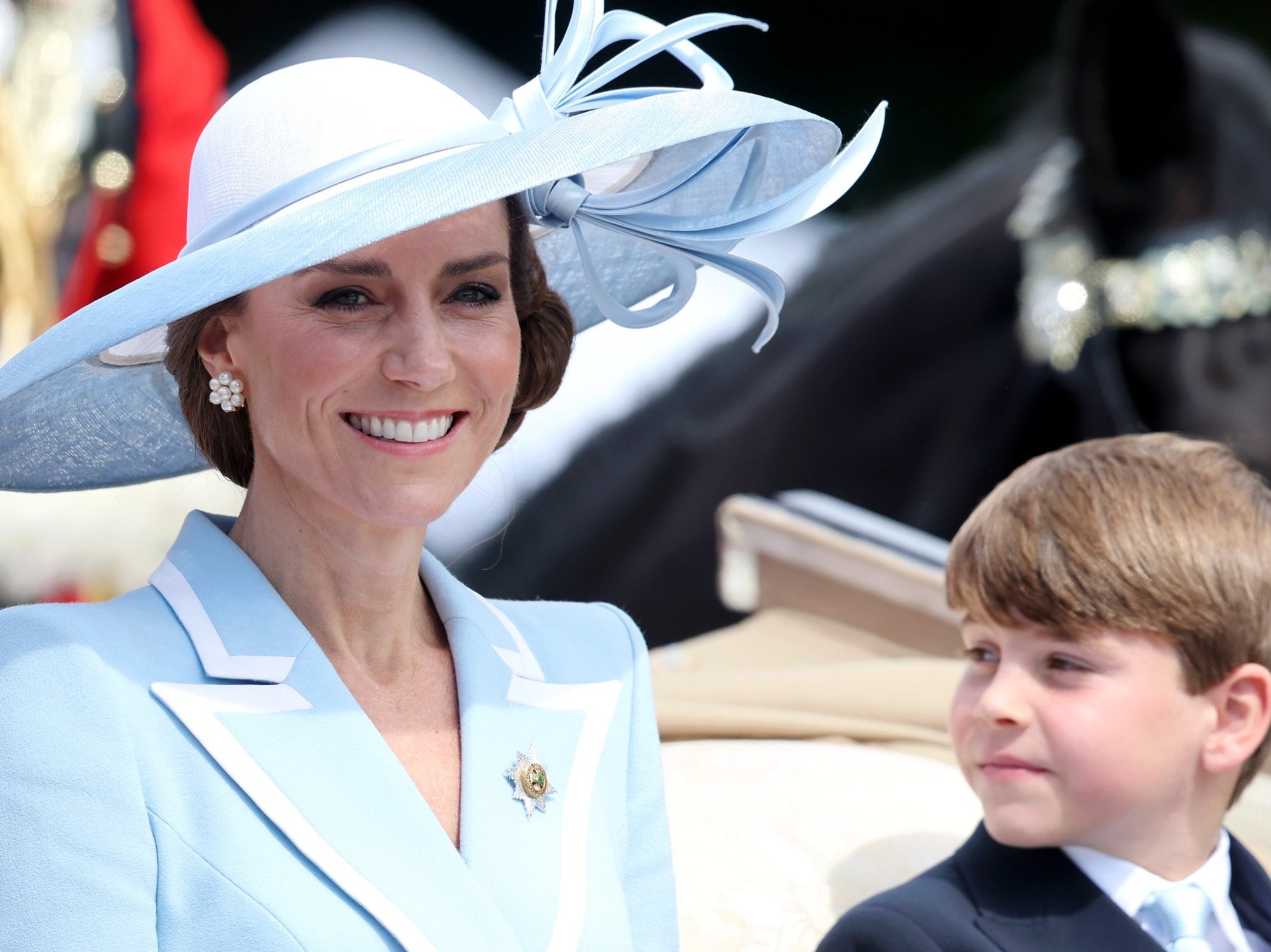 Royal Family leave Buckingham Palace as Britain marks King Charles's official birthday