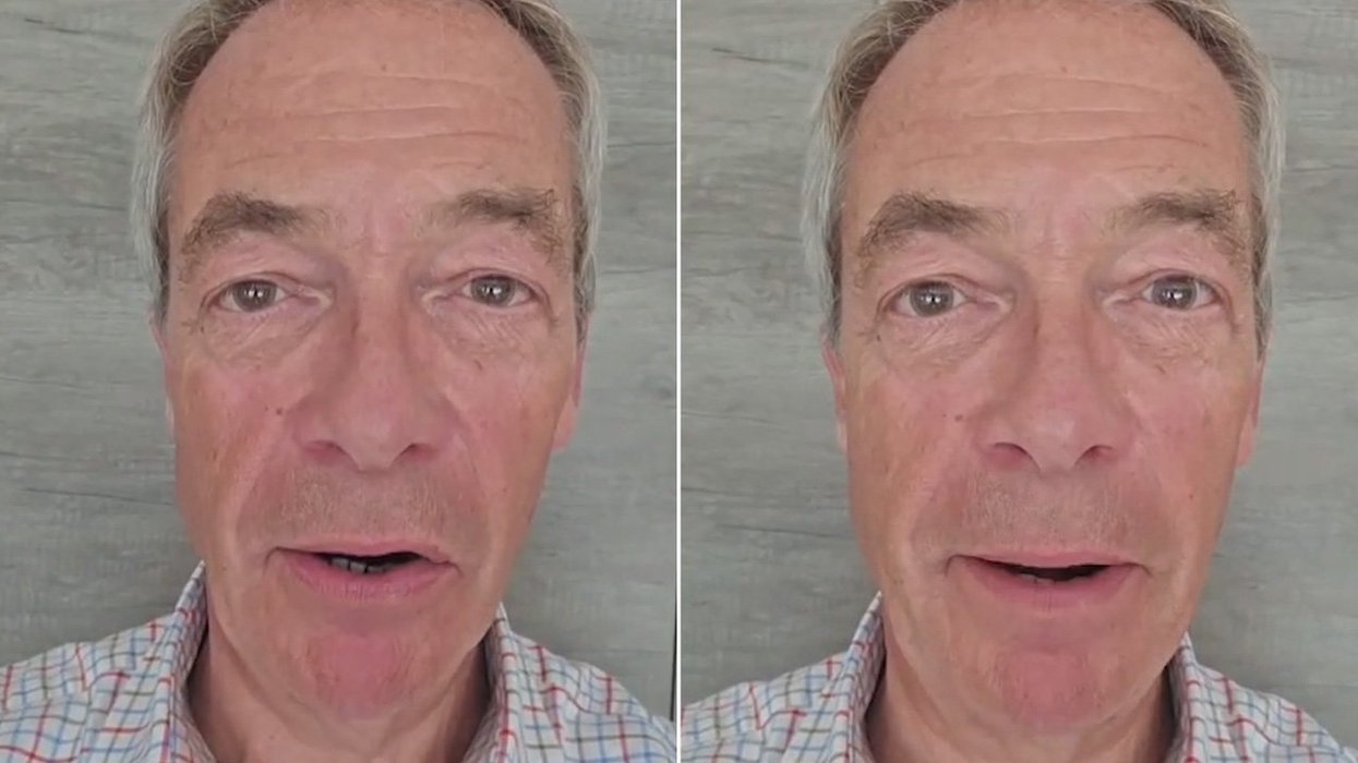 WATCH: Nigel Farage wishes GB News a very happy...