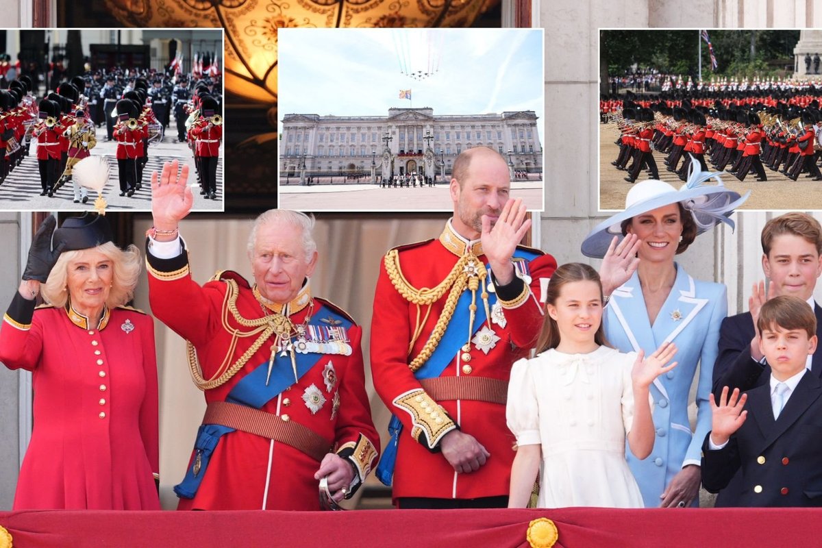 Pictured: All the best moments from Trooping the Colour ceremony