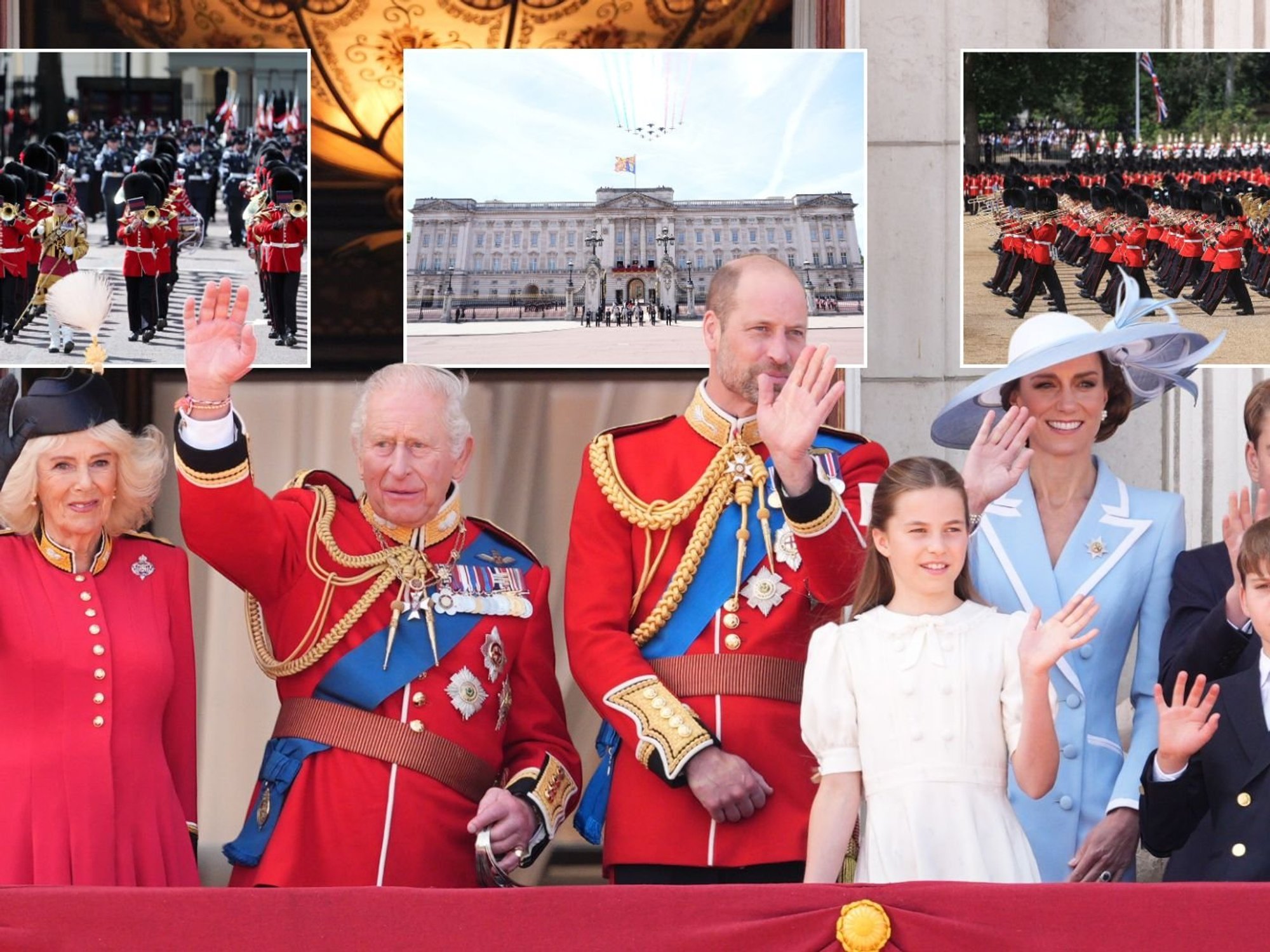 Pictured: All the best moments from Trooping the Colour ceremony