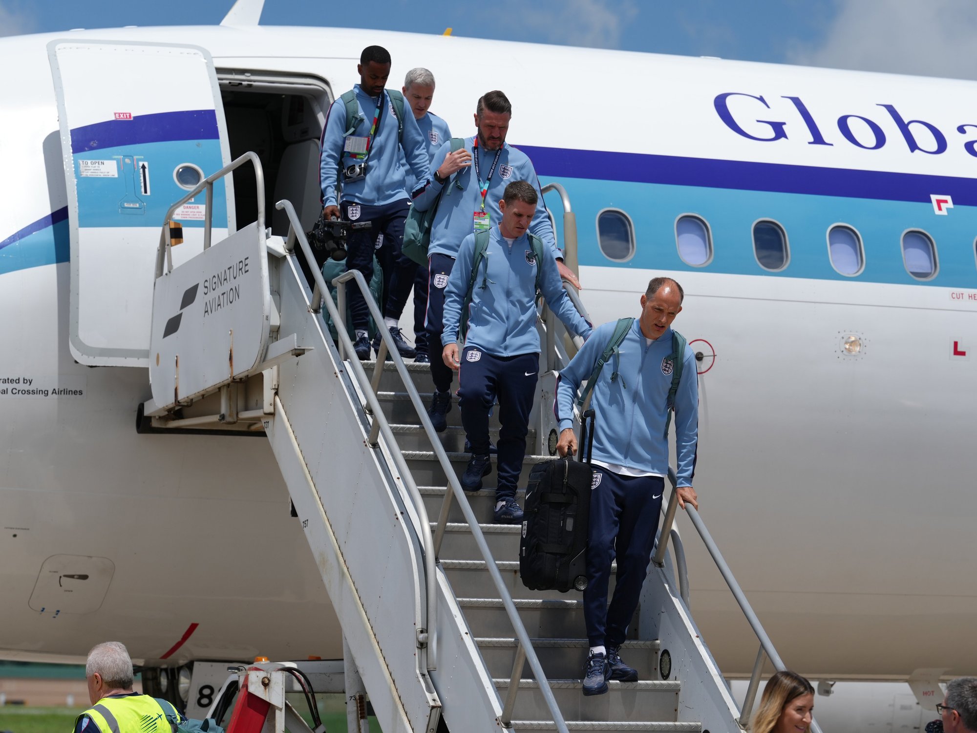 England chef barred from public transport as further disruption hits World Cup camp