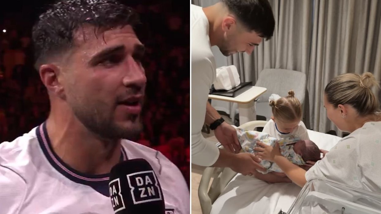 Tommy Fury announces new baby name alongside Molly-Mae in bizarre way