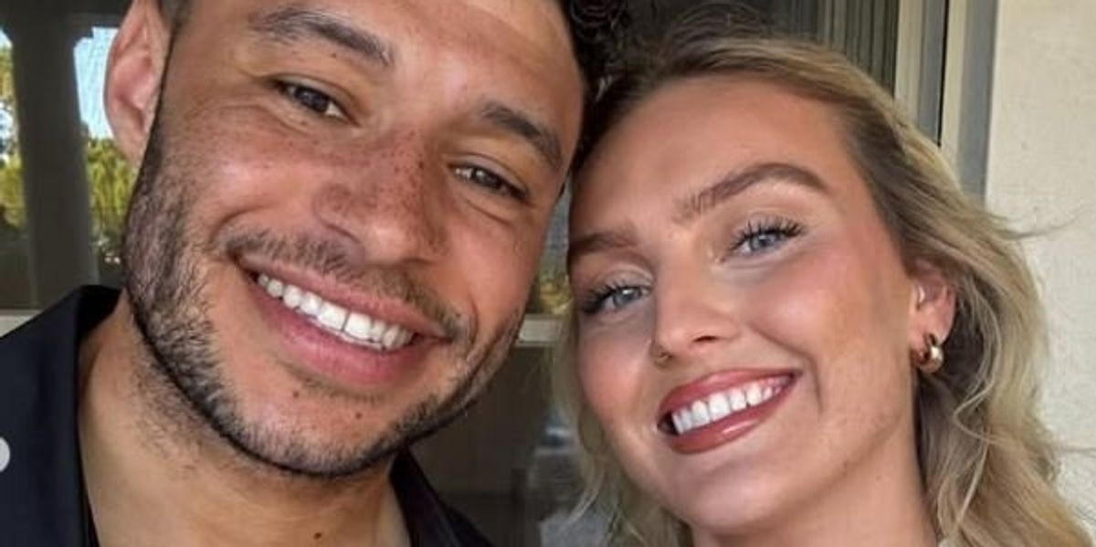 Perrie Edwards and Alex Oxlade-Chamberlain tie the knot as pair pictured at sun-soaked Portuguese wedding Perrie Edwards and Alex Oxlade-Chamberlain tie the knot as pair pictured at sun-soaked Portuguese wedding
