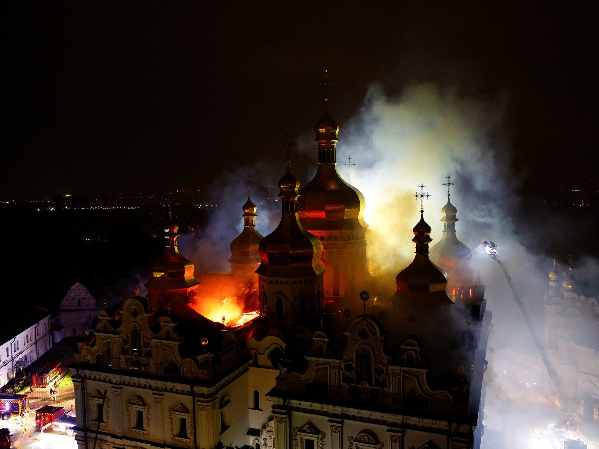 Vladimir Putin branded 'Kremlin Antichrist' after setting 1,000-year-old church on fire in deadly...