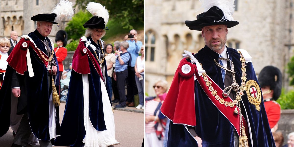 King Charles, Queen Camilla and Prince William attend historic Order of the Garter ceremony King Charles, Queen Camilla and Prince William attend historic Order of the Garter ceremony