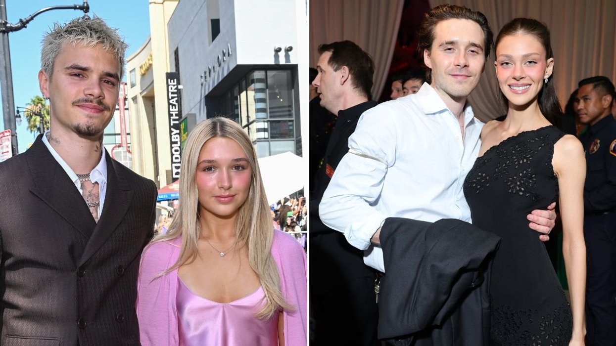 Romeo Beckham throws public backing behind sister Harper after Brooklyn visit snub